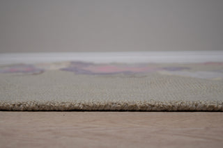 EORC Gray Hand-Tufted Wool Kid's Butterfly Rug 2' x 3'