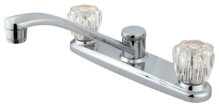 Kingston Brass Centerset Kitchen Faucet, Polished Chrome