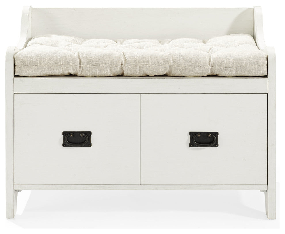 Fremont Entryway Bench, White
