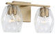 Capital Lighting, 145321AD-525, 14"Wx8"H 2-Light Vanity