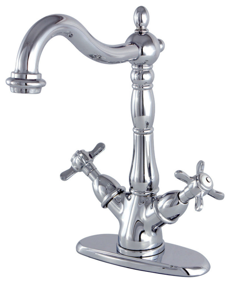 Kingston Brass Vessel Sink Faucet, Polished Chrome