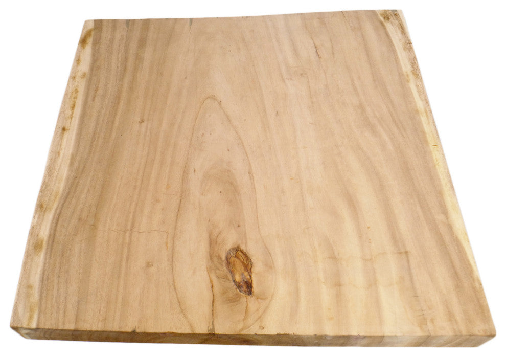 Square Monkey Pod Dining Table