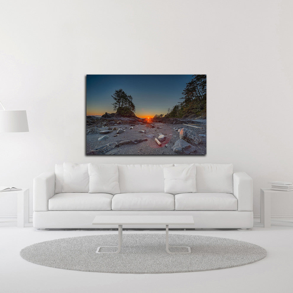 Westcoast Sunset by Tim Oldford, Print on Canvas, 36"x24"