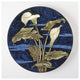 "Charger - Calla Lily Pattern" Print 19th Century American Artisan, 32"x32"