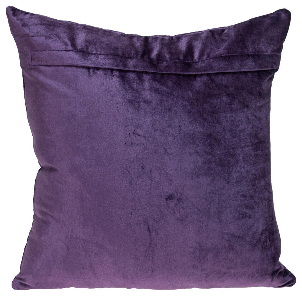 Parkland Collection Zoe Purple Throw Pillow