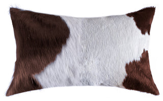 Natural Home Decor Torino Kobe Cowhide Pillow, 1-Piece