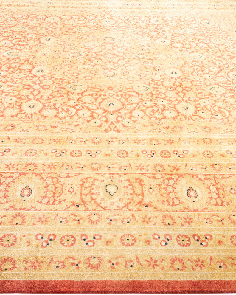 Mogul, One-of-a-Kind Hand-Knotted Area Rug Orange, 8'3"x10'3"