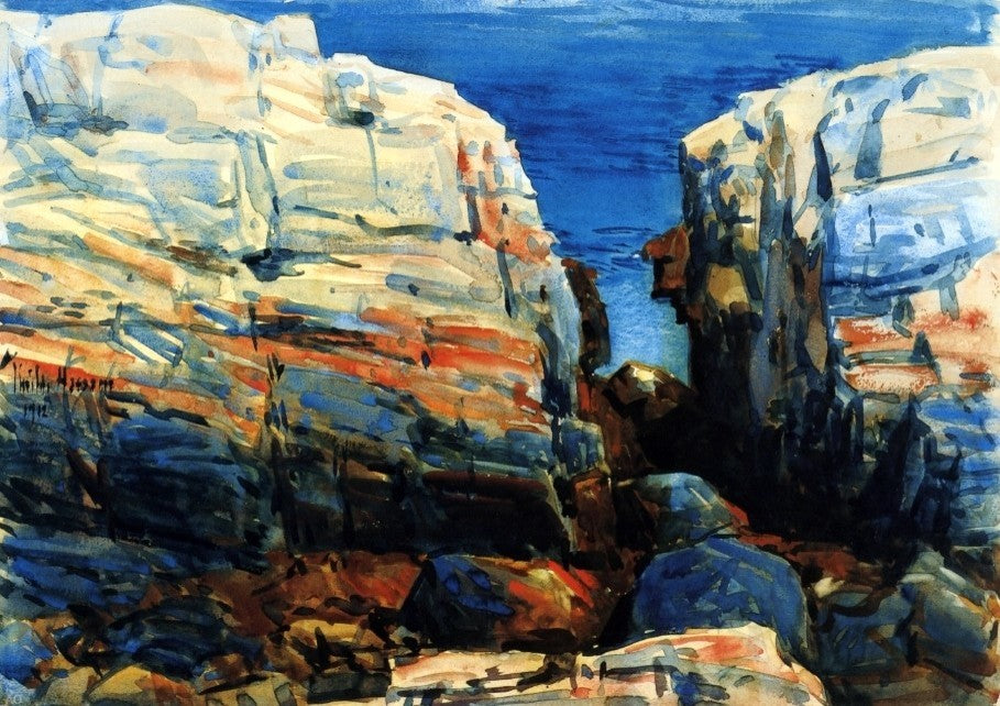 Frederick Childe Hassam The Gorge- Appledore Wall Decal