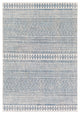 Surya Eagean EAG-2344 7'10" Round Rug, Denim/Navy/White