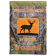 Welcome Woods Applique, Garden Flag