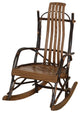 Hickory Child's Rocker, Walnut Finish