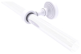 Pacific Grove 2 Arm Guest Towel Holder, Matte White