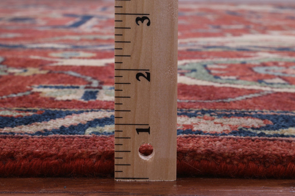9' 11" X 13' 8" Handmade Heriz Serapi Wool Rug - Q16010