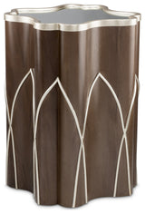 Villa Cherie Chairside Table - Hazelnut