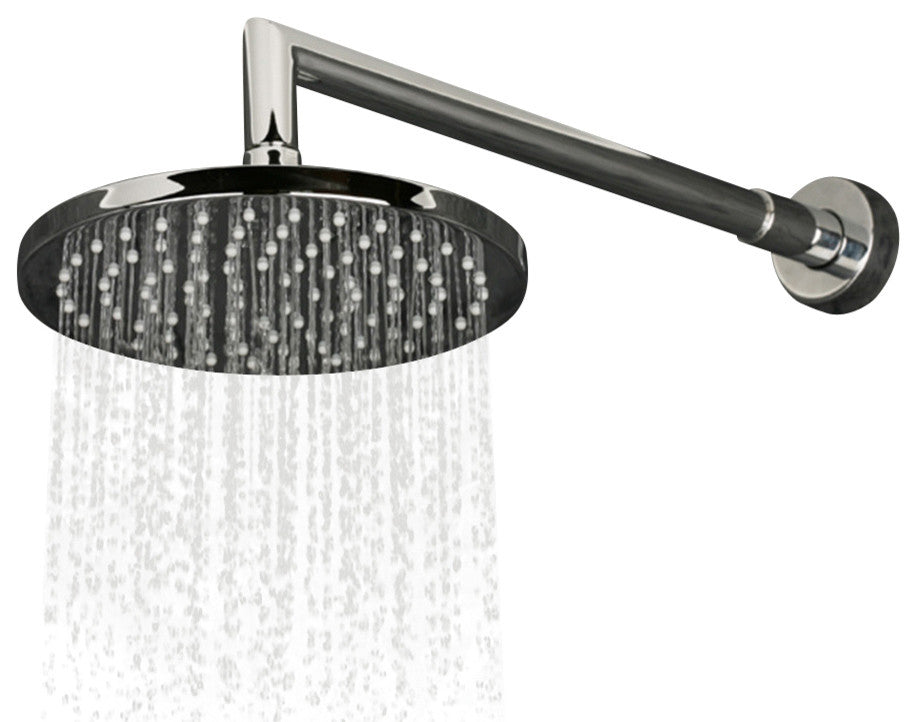 Lacava Minimal Collection 75 Nozzle Rain Shower Head, Polished Chrome