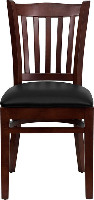 Wood Restaurant Chair, Black