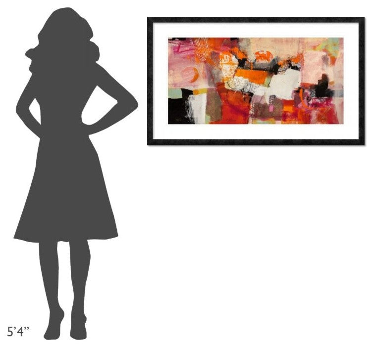 "Colors of Summer" Framed Digital Print by Arthur Pima, 44x26"