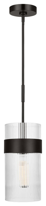 Geneva 1-Light Indoor Large Pendant Ceiling Light, Aged Iron