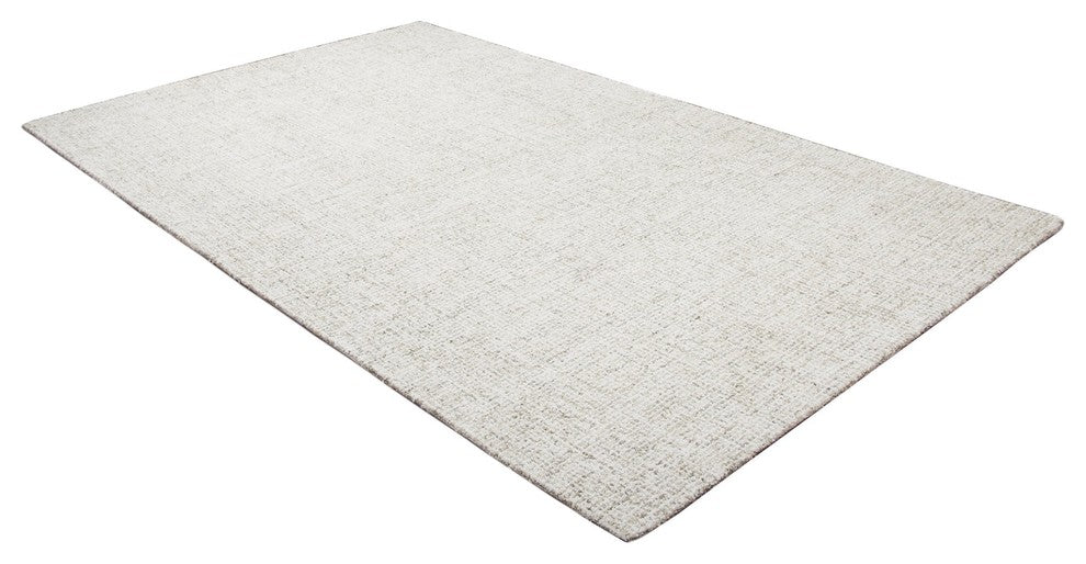 Rizzy Home Brindleton BR349A Beige Solid Area Rug, Rectangular 8'x10'