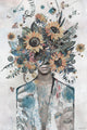"Be a Sunflower" Painting Print on Wrapped Canvas, 30x45