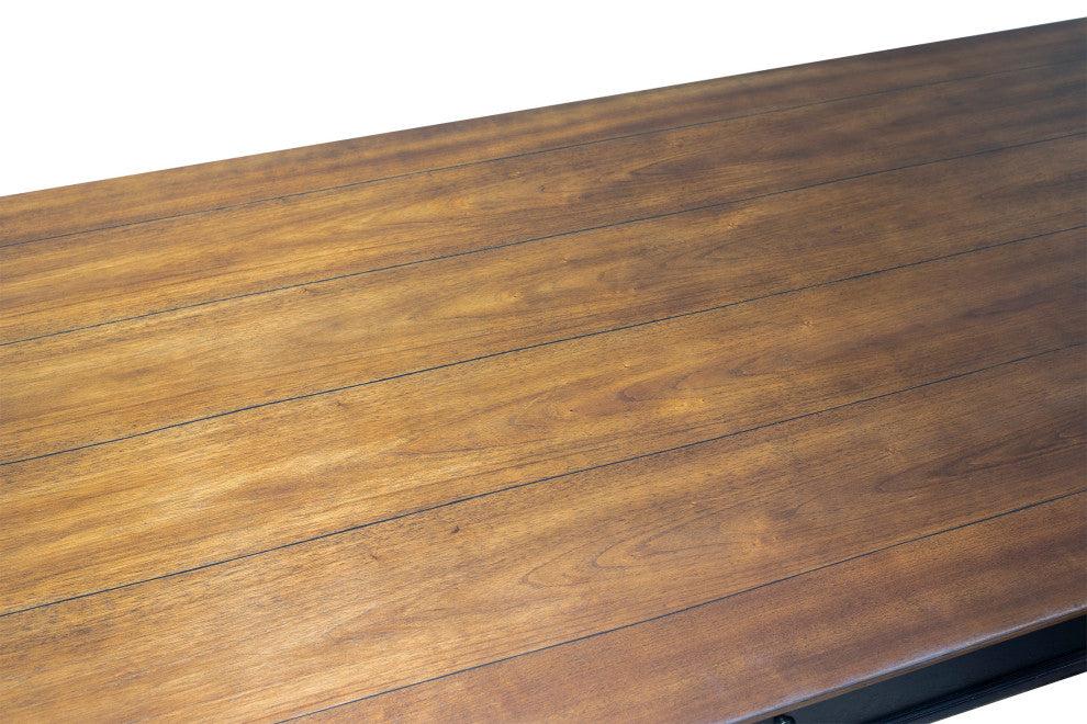 Hartford Wood L-Desk and Return