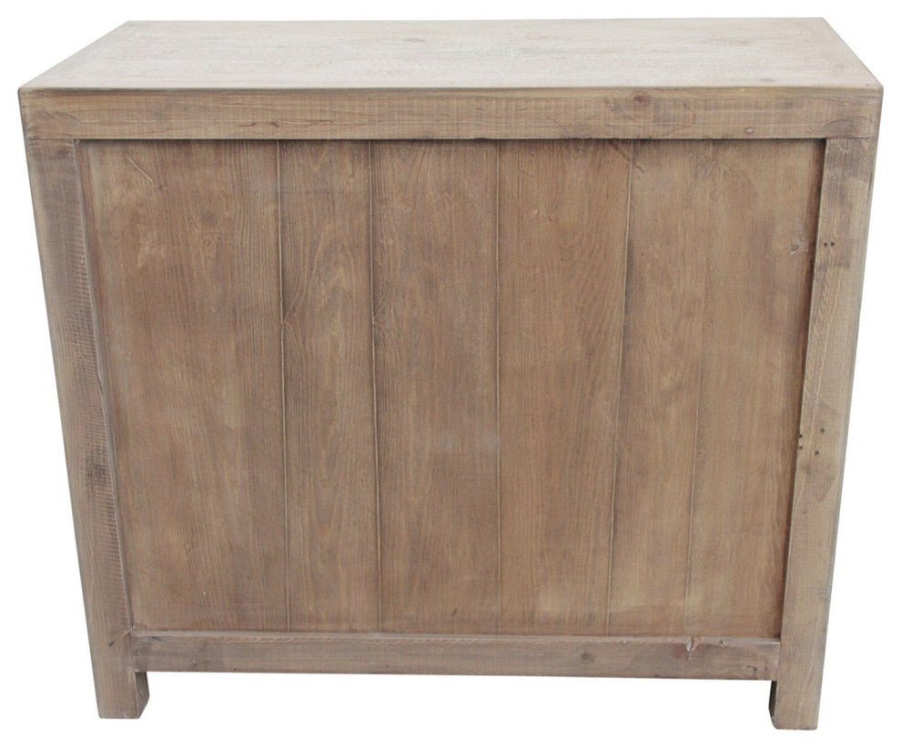 Vintage Elm Persimmon Cabinet