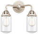 288-2W-PN-G312-LED 2 Light 12.5" Bath Vanity Light, Polished Nickel
