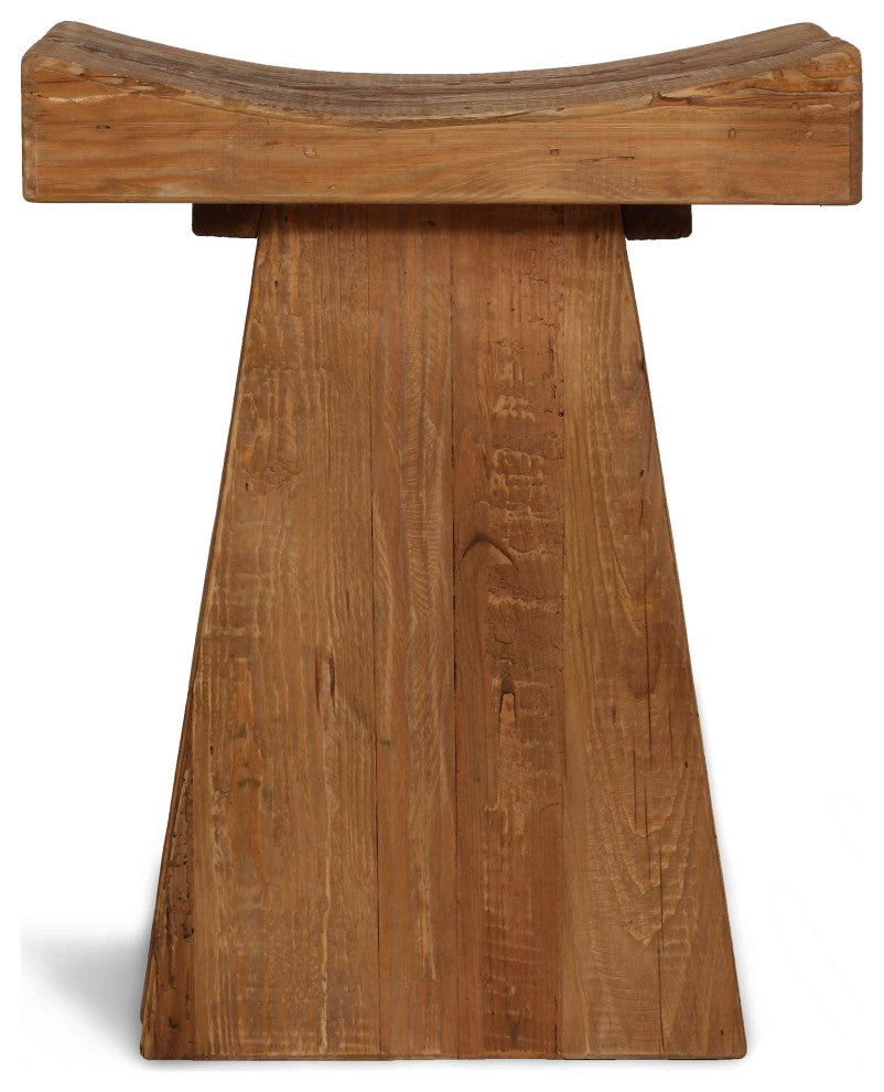 Bare Decor Tripp Saddle Seat Accent Stool