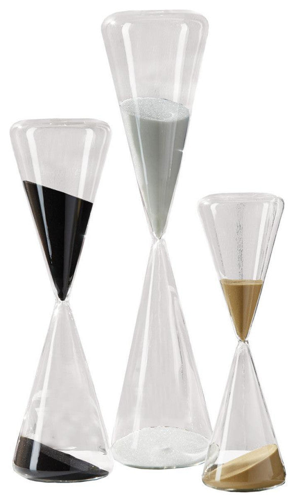 Two's Company Set of 3 Conical Sand Timers