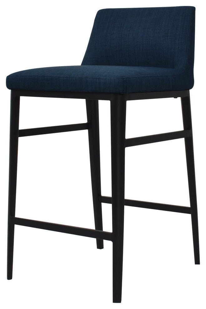 Contemporary Baron Counter Stool Blue - Blue