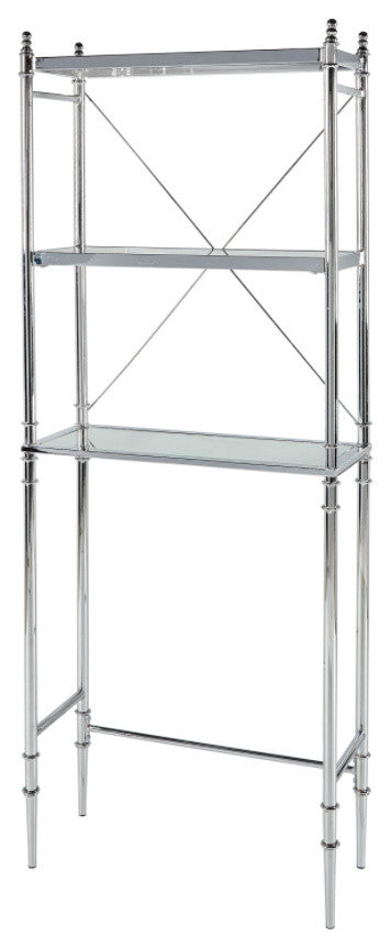Pinnacle Chrome and Glass Spacesaver