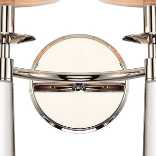 Baxter 2 Light Polished Nickel Bronze Sconce