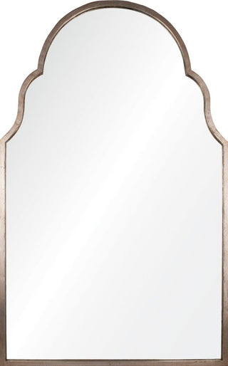 Simple Arch Mirror, Silver