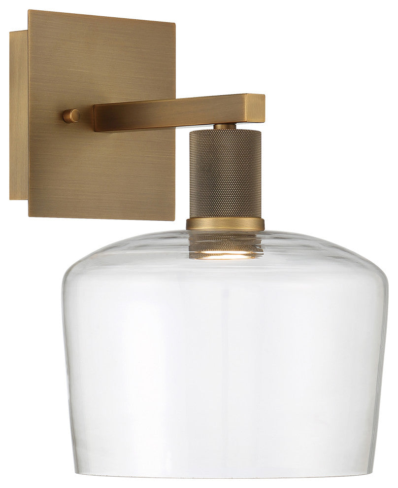 Access Lighting 63144LEDD/CLR Port Nine 12" Tall LED Wall Sconce - Antique