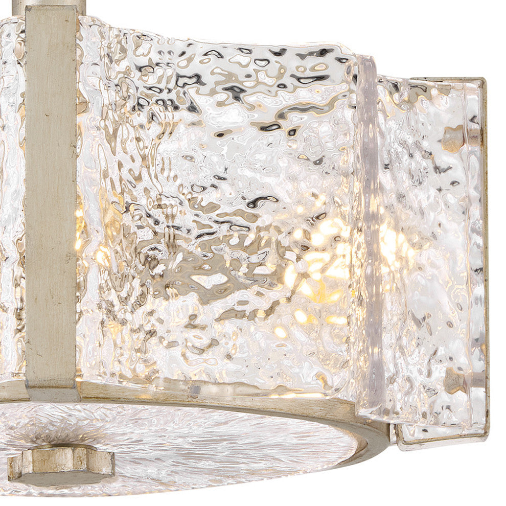 Fredrick Ramond Florian Medium Semi-Flush Mount, Glacial