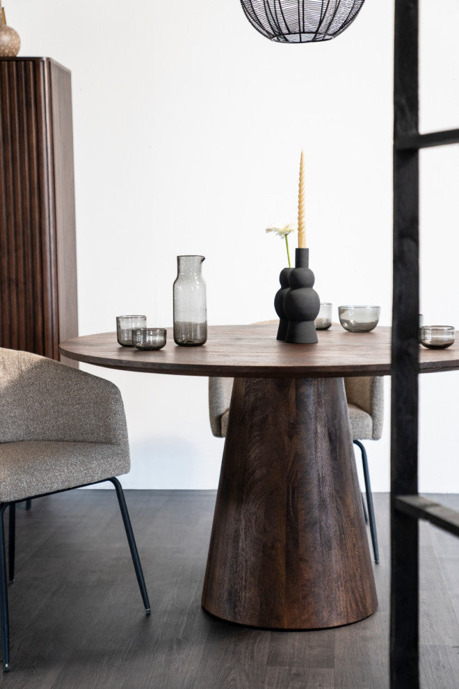 Wooden Pedestal Dining Table | Eleonora Aron