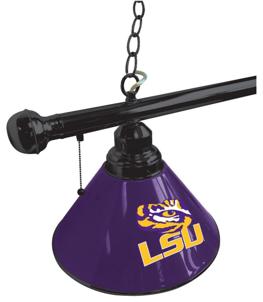 Holland Louisiana State University 3-Shade Billiard Light - Black