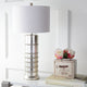 Evelyn 31" Resin Table Lamp, Silver