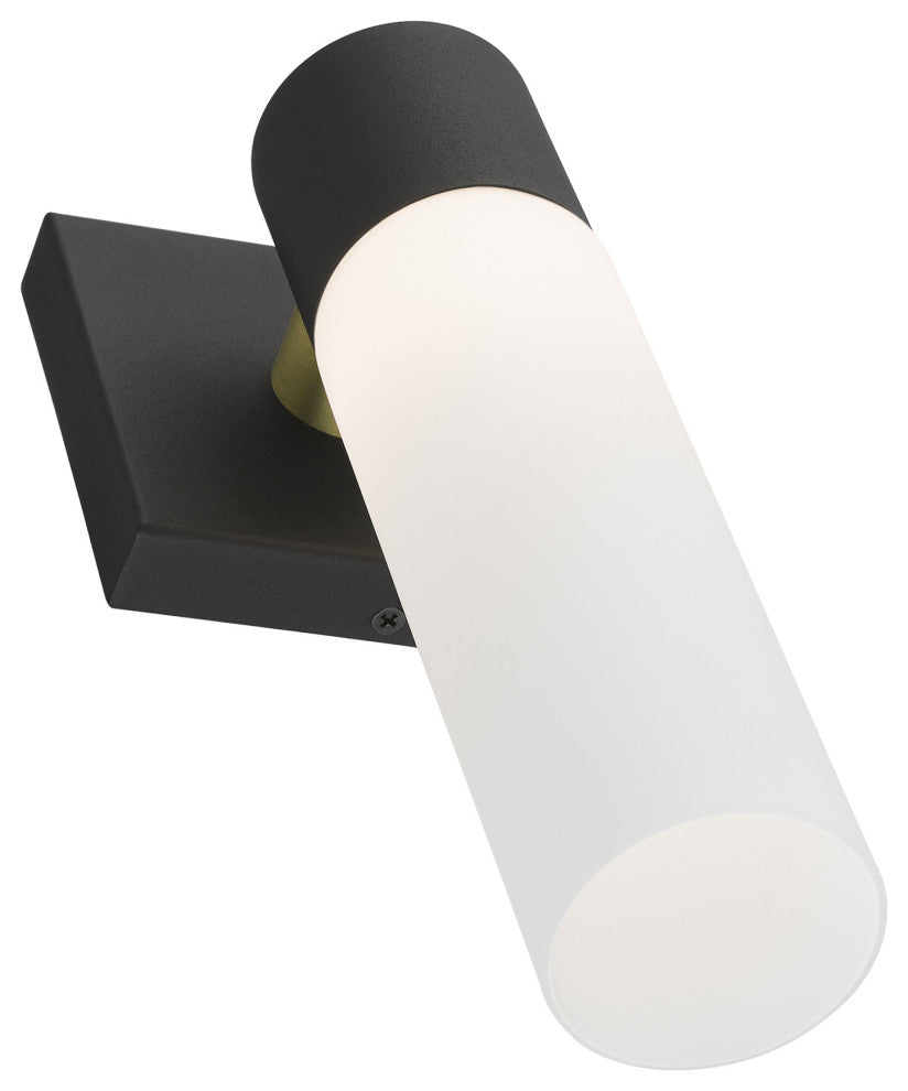 Livex Lighting Textured Black ADA Single Sconce