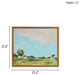 Martha Stewart Across The Plains 2 Framed Gel Coated Canvas