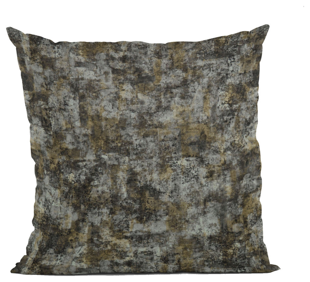 Twilight Hidden Island Velvet Luxury Throw Pillow, Double sided 20"x30" Queen