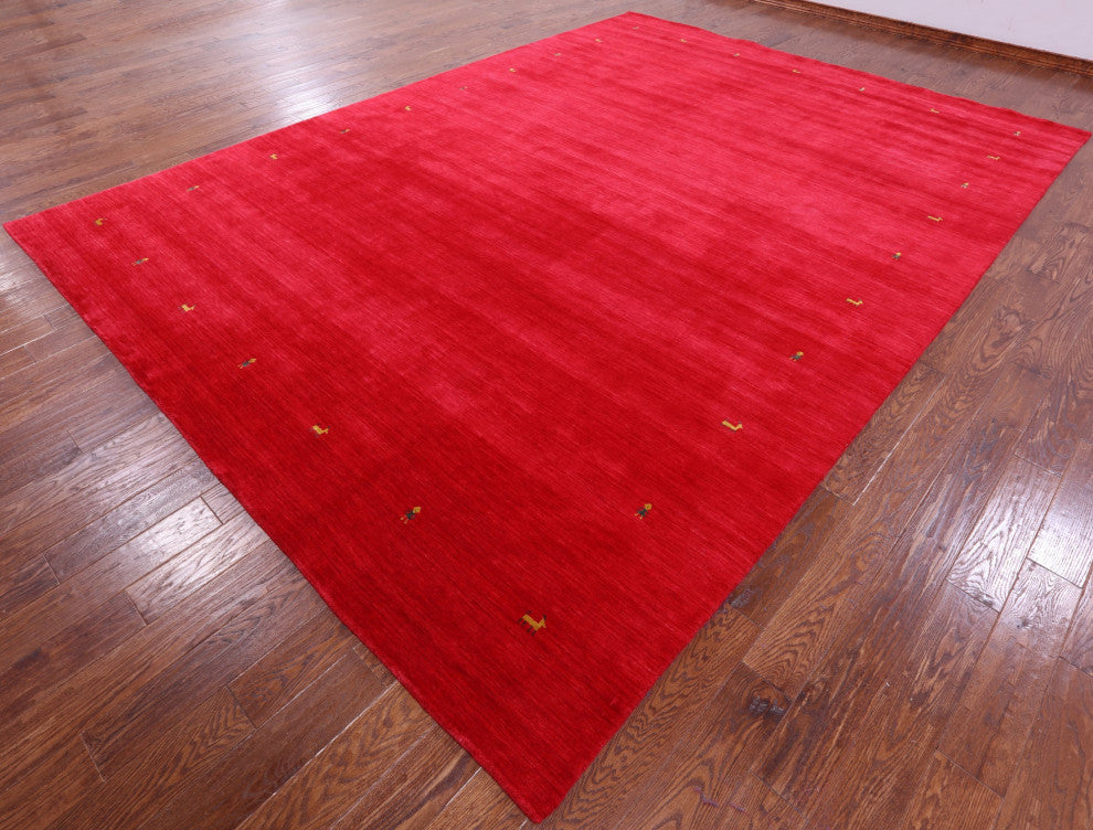 Persian Gabbeh Handmade Rug 10' 0" X 14' 0" - Q15266