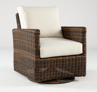 Del Ray Swivel Glider in Cast Slate