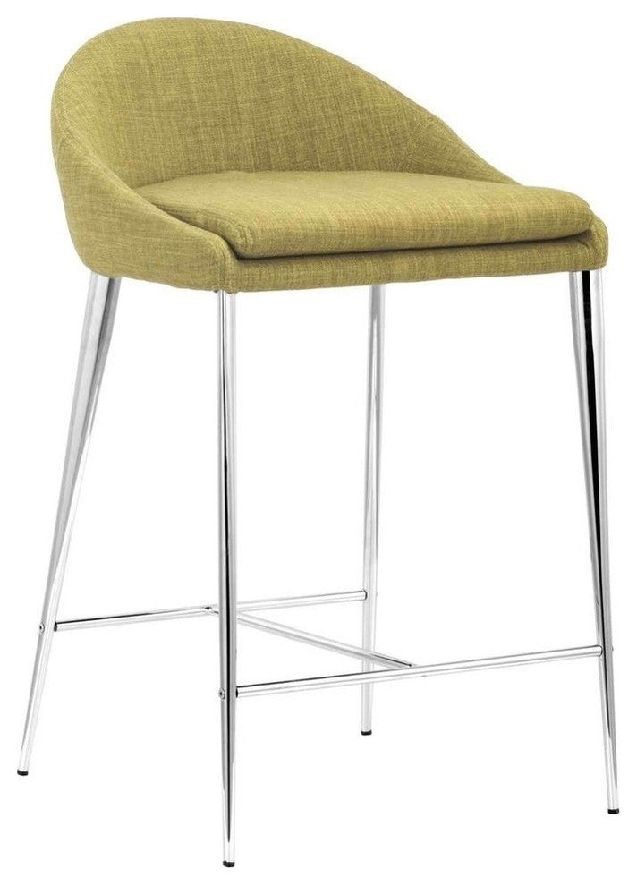 Reykjavik Counter Chair, Pea, Set of 2