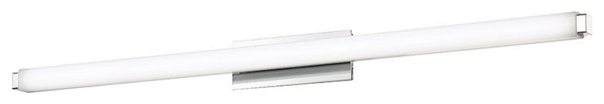 Mini Vogue 36" LED Bathroom Vanity and Wall-Light 3500K, Chrome