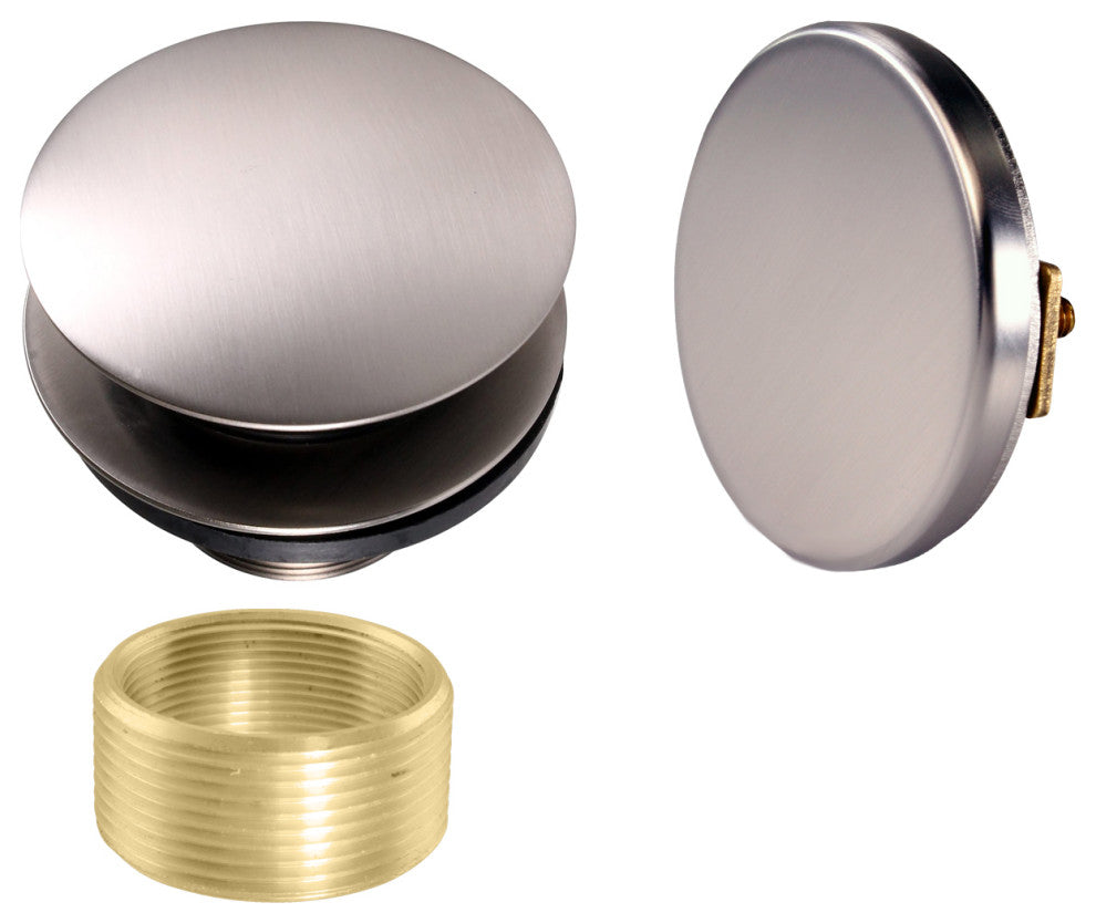 Florestone Snap-In Shower Strainer, Polished Nickel, Satin Nickel