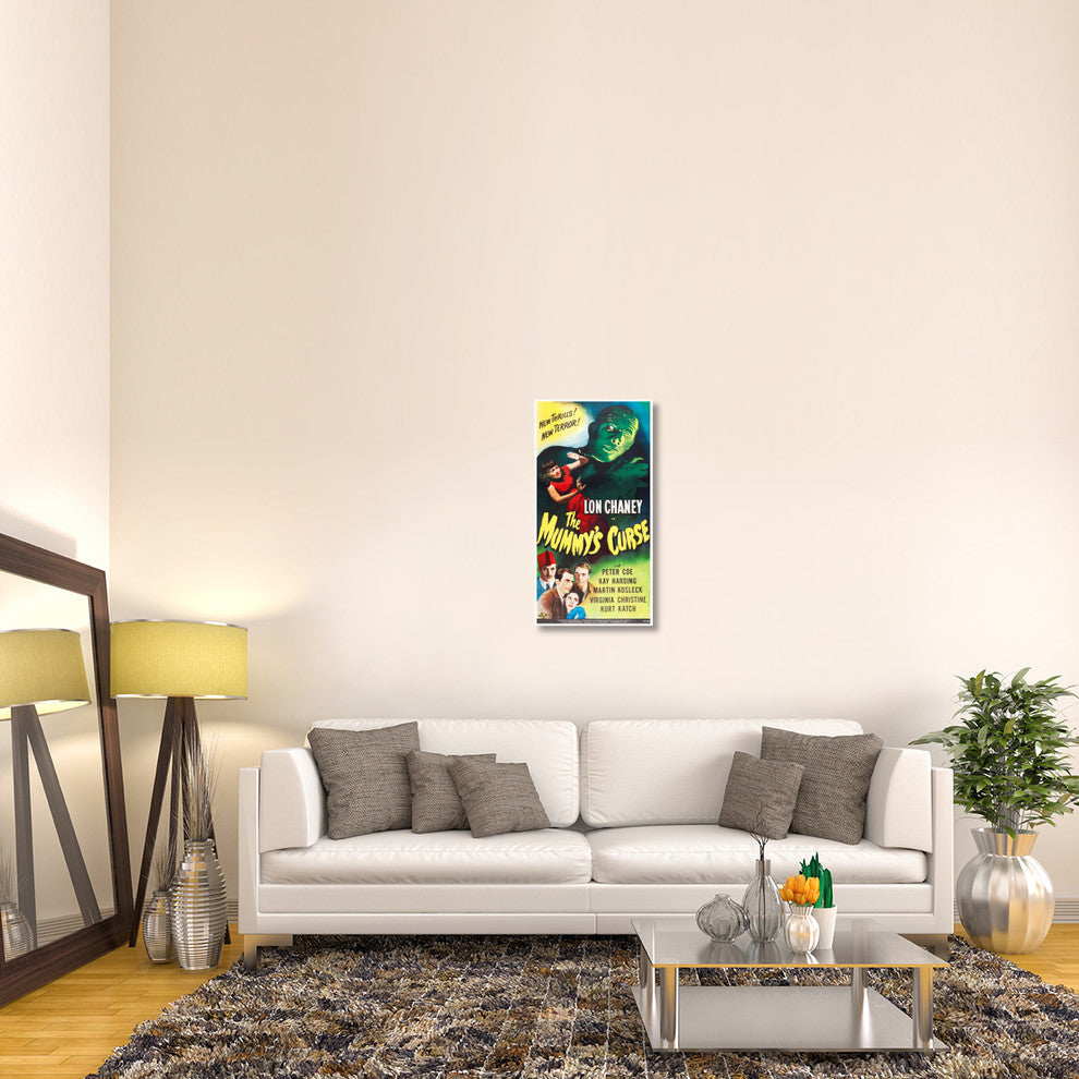 "Mummy's Curse" Stretched Canvas Giclee by Hollywood Photo Archive, 19x36"