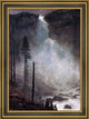 Albert Bierstadt Nevada Falls Framed Premium Canvas Print, 16"x24"
