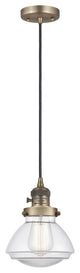 INNOVATIONS 201CSW-BB-G322-LED 1-Light Mini Pendant Brushed Brass