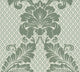 Luxury, A High Quality Ensemble Green Wallpaper Roll, Traditional Wall Decor